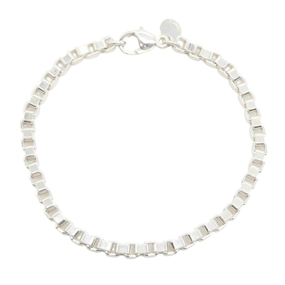 Tiffany & Co. Venetian Bracelet, Sterling Silver 925, Tone, for Men and Women
